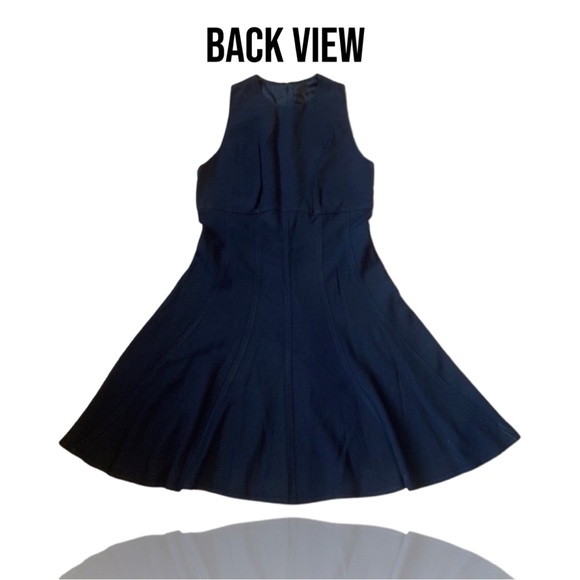 State of CLAUDE MONTANA crepe sleeveless black dress. Size 2-4 / Small (S) - Picture 2 of 6